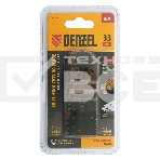 Насадка для МФИ Denzel режущая пазовая прямая, BiM, по металлу и дереву, 33 x 1,4 мм, мелкий зуб, фото6