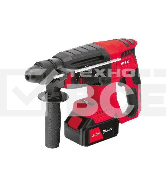 Перфоратор аккумуляторный бесщет. MTX RHB-BL-20-26, 3 Дж, Li-Ion, 20 В