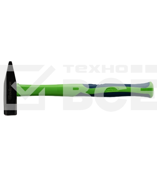 Молоток слесарный Сибртех 600 г, фибергласовая обрезиненная рукоятка