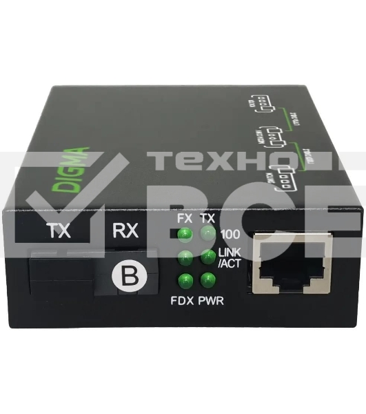 Медиаконвертер Digma DMC-1F53-20B