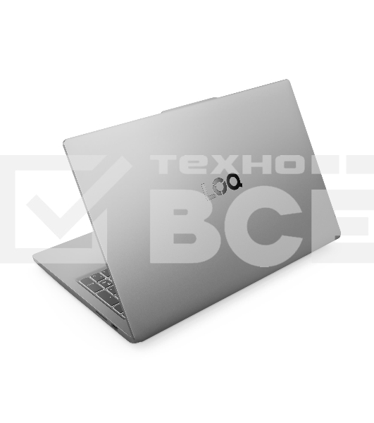 Ноутбук Lenovo LOQ 15IAX9E/15.6'/IPS/Intel Core i7 12650HX/16GB/512GB SSD/NVIDIA GeForce RTX 4050 6GB/Windows 11 Professional/серый/1.77kg