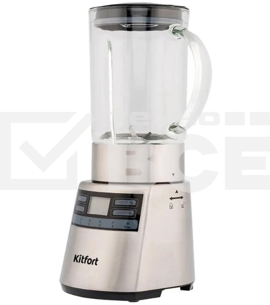 Блендер стационарный Kitfort КТ-1301 1000Вт серебристый