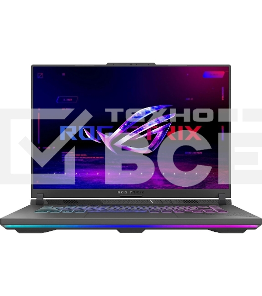 Ноутбук Asus ROG Strix G614PR-RV089/16'/IPS/AMD Ryzen 9 8940HX/32Gb/1Tb SSD/NVIDIA GeForce RTX 5070Ti 12Gb/noOS/серый/2.5kg