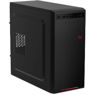 Компьютер IRU Planio 310H6SEV MT i3 12100 (3.3) 16Gb SSD256Gb UHDG 730 FreeDOS GbitEth 400W черный (RUS) (2112581)
