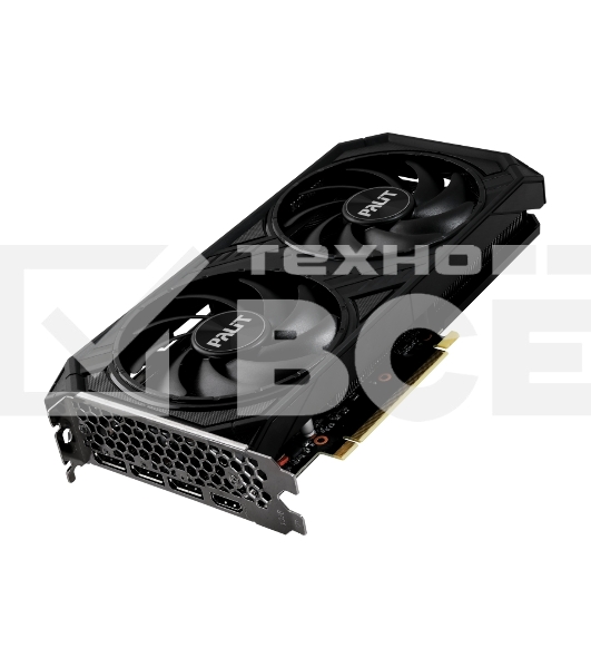 Видеокарта Palit RTX4060TI DUAL NVIDIA GeForce RTX 4060TI 8192Mb PCI-E 4.0  128 GDDR6 2310/9000 HDM Ret