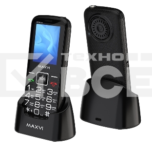 Мобильный телефон Maxvi B21ds up черный