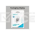 Картридер Vention OTG USB 2.0 CM / MicroSD - Серый, фото5
