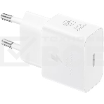 Сетевое зарядное устройство Samsung EP-T2510 25W Type-C белый + cable, фото 1