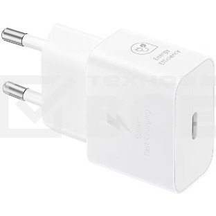 Сетевое зарядное устройство Samsung EP-T2510 25W Type-C белый + cable