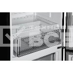 Холодильник Hyundai CC35083F черное стекло двухкамерный 240/95л морозилка снизу, No Frost, фото9