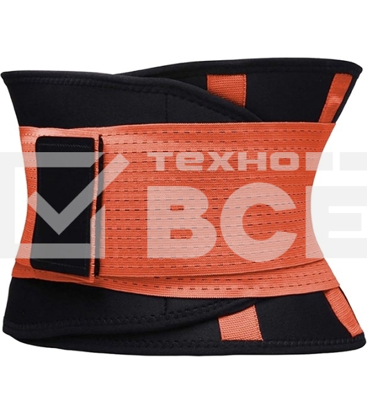 Пояс для похудения CleverCare, оранжевый, размер XXL TXL-LB033O