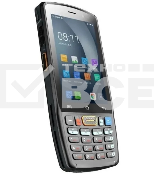 Терминал сбора данных Urovo DT40 (DT40-BUNDLE.DMSTD+MARK_12M) Urovo SE2030, 3/32 ГБ, Android 9, Wi-Fi, Bluetooth, USB Type-C, 4 