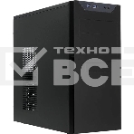 Компьютерный корпус MidiTower Powerman BA833 черный (без блока питания), фото 1