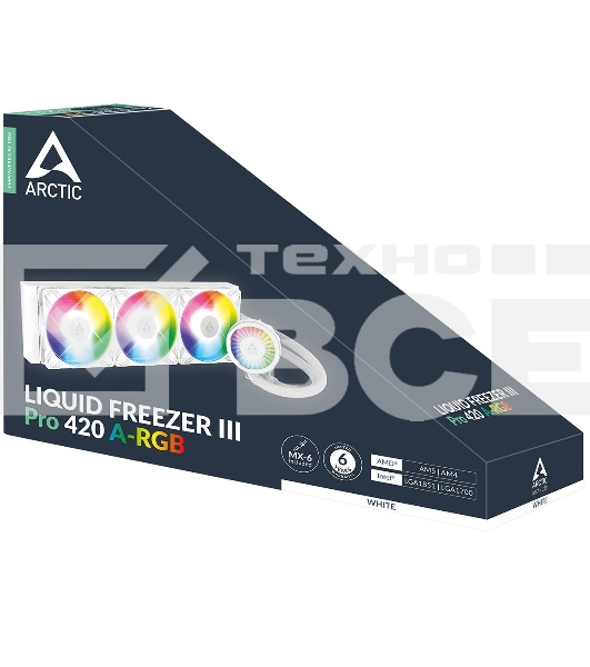 Жидкостная система охлаждения Arctic Cooling Liquid Freezer III Pro 420 Multi Compatible All-In-One CPU Water Cooler (ACFRE00189A)