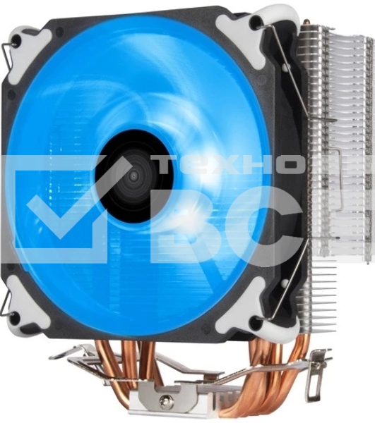 Кулер универсальный Silverstone SST-AR12-RGb Argon CPU Cooler 4 Direct Contact Heatpipe, 120мм PWM RGb Fan, RTL
