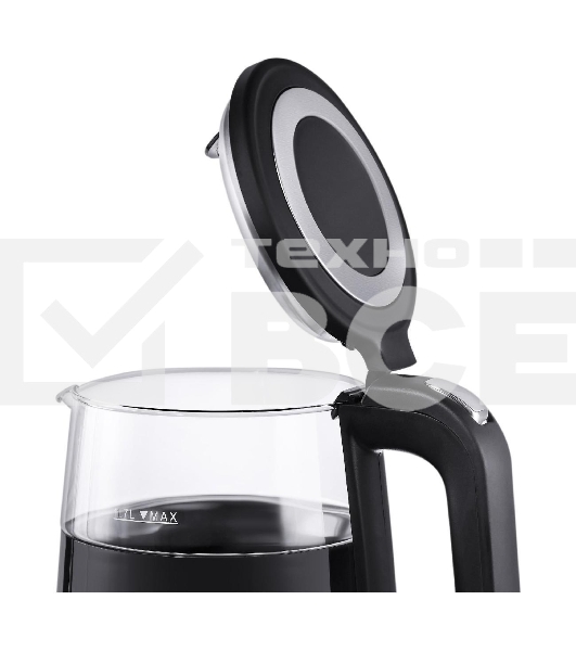 Чайник электрический Korting KWK 0907 G, 1.7л, стекло