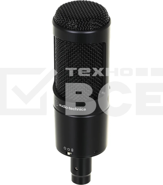 Микрофон проводной Audio-Technica AT2050 черный