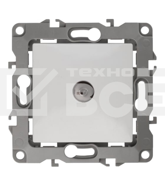 Розетка телевизионная TV ЭРА одиночная, IP20, 12-3101-01 белый