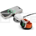 Переносное зарядное устройство Satechi Qi2 OntheGo 3-in-1 Wireless Charger, черный, фото4