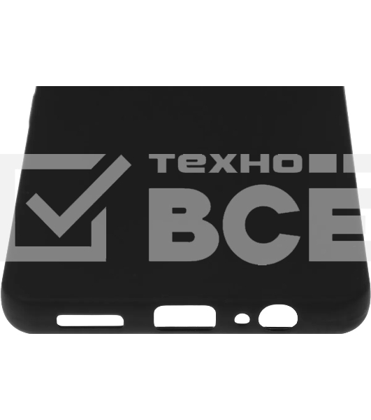 Чехол (клип-кейс) BoraSCO для Tecno Pova 6/6 Pro Silicone Case черный (73173)