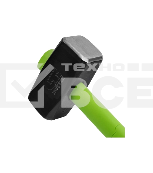 Кувалда Сибртех 6000 г, фибергласовая обрезиненная рукоятка