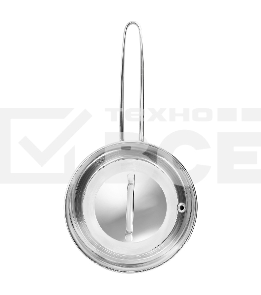 Ковш APPETITE SH05253 pretty 1,5 лиз нерж. стали. Объем 1,5л, размеры: 16х7,5 см, стекл. крышка, прутковая ручка,подар.коробка