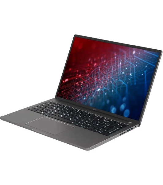 Ноутбук IRU Strato 16ALMR Core i5 12450H 16Gb SSD512Gb Intel UHD Graphics 16' IPS FHD (1920x1200) Windows 11 Pro grey WiFi BT Cam 5400mAh (2142318)
