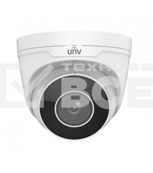 Видеокамера IP Uniview IPC3632LB-ADZK-G Купольная, 2,8-12мм, 2MP, Smart IR 40m, Mic, WDR 120dB, Ultra 265/H.264/MJPEG, MicroSD, PoE, IP67