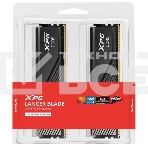 Оперативная память XPG Lancer Blade, DDR5, 32GB (2x16GB), 6000MHz, CL30, DIMM, с радиаторами, RGB, черный, фото2