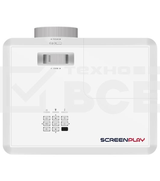 Проектор ScreenPlay INFOCUS [SP222] DLP, 4000 lm, SVGA, 30 000:1, 1.942.16:1, 2xHDMI 1.4, VGA in/out, S-Video, 3.5mm in/out, USB-A, RS-232, лампа 15 000ч.(ECO mode), 10W, 27дБ, 2,9 кг, БЕЛЫЙ