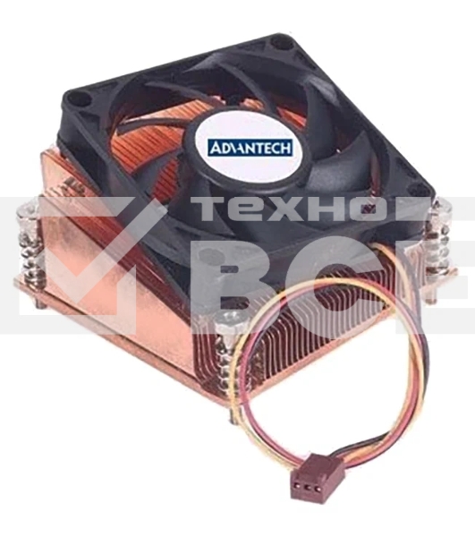 Кулер для процессора ADVANTECH 1960077101N001 медь, 3 pin, 95 Вт, 54.95 мм