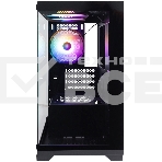 Компьютерный корпус 1STPLAYER MIKU Mi2 Black / mATX / 3x120mm LED fans / Mi2-BK-3F1, фото2