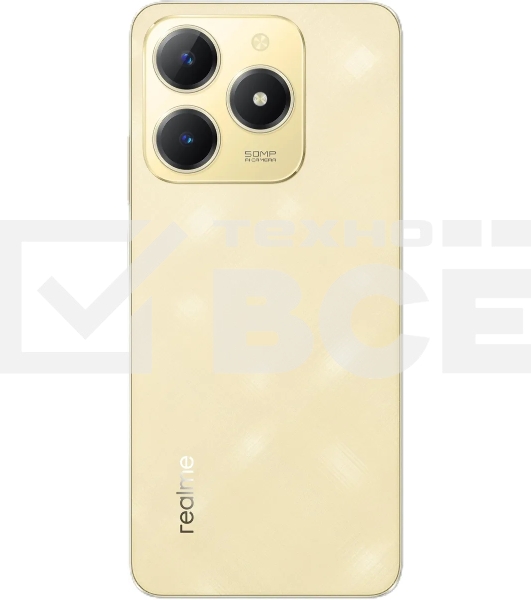 Смартфон Realme C61, 8/128Gb, золотистый