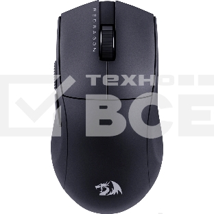 Мышь беспроводная Defender Redragon K1ng 4K Pro черный, 26000 dpi, радиоканал, Bluetooth, USB, кнопки - 5
