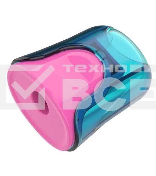 Точилка для карандашей ручная Deli ER01000 U-touch 1 отверстие пластик ассорти дисплей