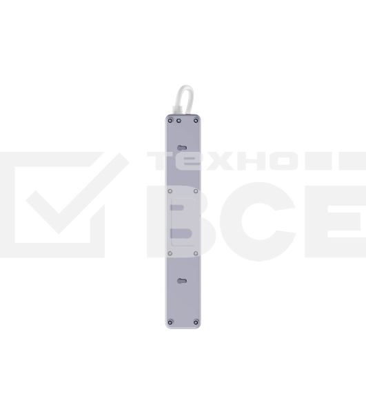 Удлинитель с сетевым фильтром Defender DFS 141, белый, 4розетки, USB+TypeC, 1.5 м.