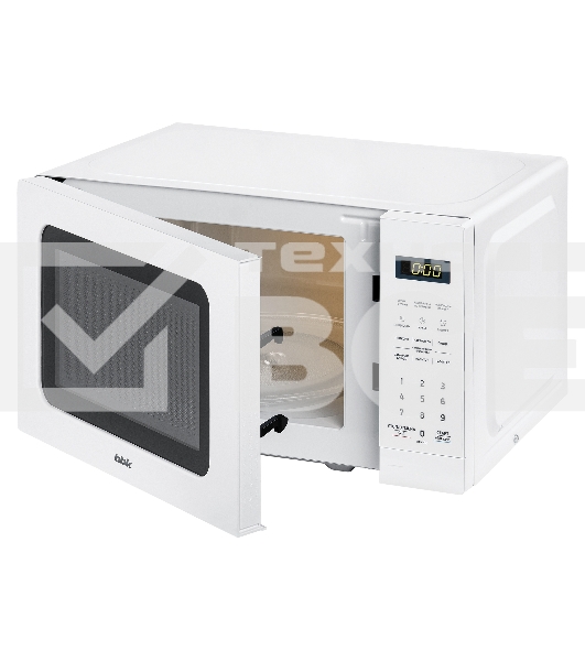 Микроволновая печь BBK 20MWS-767S/W белый, 20 л, 700 Вт, переключатели - сенсорные