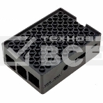 Корпус RA182 black для микрокомпьютера Raspberry Pi 3 ACD Black ABS Plastic Building Block case for Raspberry Pi 3, фото3