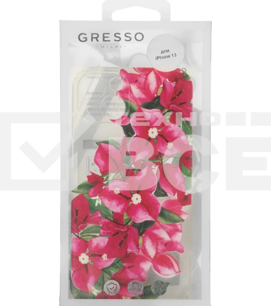 Чехол (клип-кейс) Gresso Air  для Apple iPhone 13  прозрачный/рисунок [gr17aaae9097]