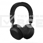 Беспроводная гарнитура Jabra Evolve2 75, Link380a UC Stereo Black (PN:27599-989-999), фото2