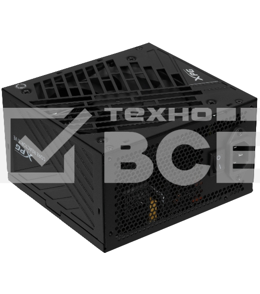 Блок питания ADATA COREREACTORIIVE750G-BKCEU, 750Вт, 80 PLUS Gold, 120мм, модульный, черный