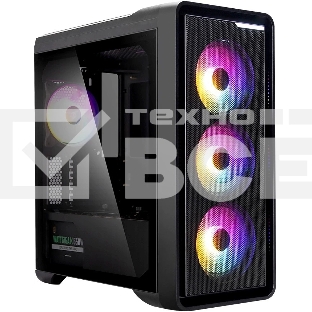 Компьютерный корпус MiniTower Zalman M3 plus RGb (mATX, Mini-ITX, USB 2.0x1, USB 3.0x1, без БП) (M3 plus RGb)