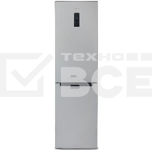 Холодильник Бирюса Б-M980NF металлик двухкамерный 240/130л морозилка снизу, No Frost