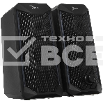 Акустическая система 2.0 Qumo Tornado AS008, 15 ВТ, объемное звучание, управляемая многорежимная RGb подсветка, USB/Jack 3,5мм, фото3