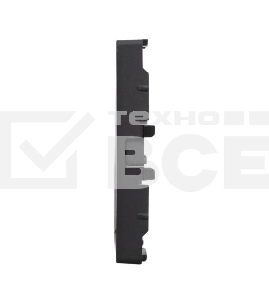 Заглушка Эпика черный EKF UP1-ECB