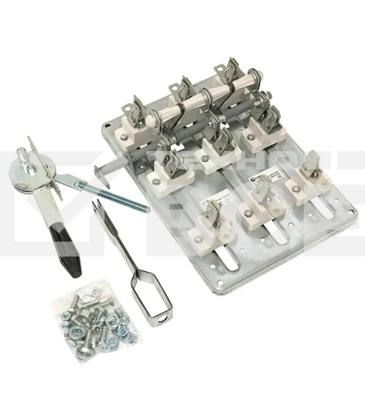 Разъединитель-предохранитель РПС-1 100А левый привод без ППН Basic EKF rps-r-100l