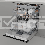 Посудомоечная машина встраиваемая Gorenje GV673B65 16 комплектов, 3 корзины, инверторный мотор, отсрочка старта, Wi-Fi управление, сенсорное управление, полный AquaStop, сенсор уровня воды, энергоэффективность А+++, уровень шума 42 дБ, белый, фото12