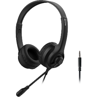 Гарнитура A4Tech HS-8i чёрный, проводная