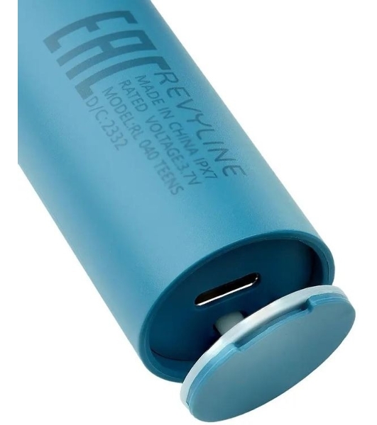 Электрическая зубная щетка Revyline RL 040 Teens голубая