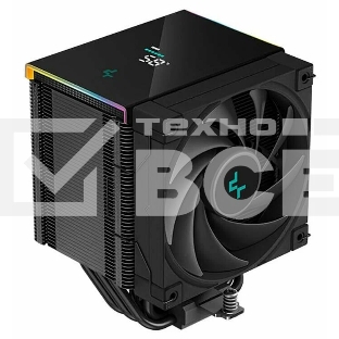 Кулер для процессора DEEPCOOL AK500 DIGITAL черный, 120 мм, алюминий/медь, 1850 об/мин, 28 дБ, 4 pin, 240 Вт, 160 мм